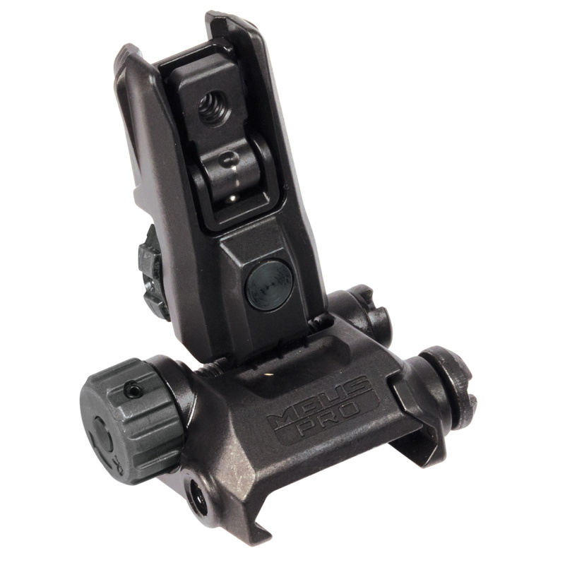 MBUS Pro LR Adjustable Sight Rear, Black Finish MAG527
