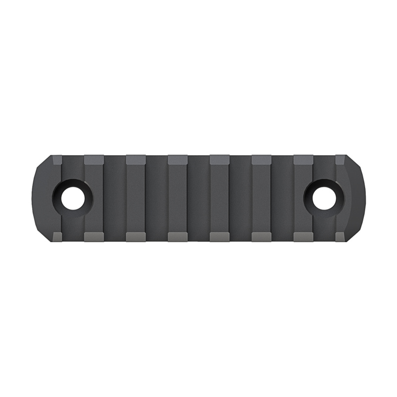 Rail Section, Fits M-LOK Hand Guard, Aluminum, 7 Slots MAG582