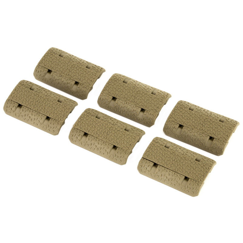 M-LOK Rail Covers, Flat Dark Earth Finish, Type 2Rail Cover, 1 Slot, Fits M-LOK MAG603-FDE