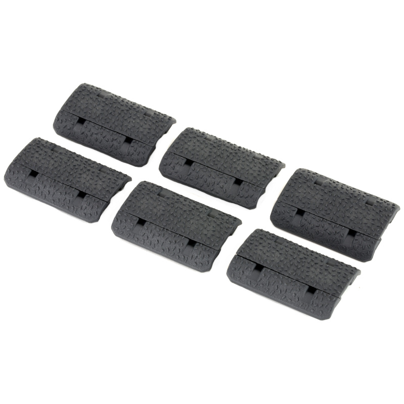 M-LOK Rail Covers, Gray Finish, Type 2 Rail Cover, 1 Slot, Fits M-LOK MAG603-GRY