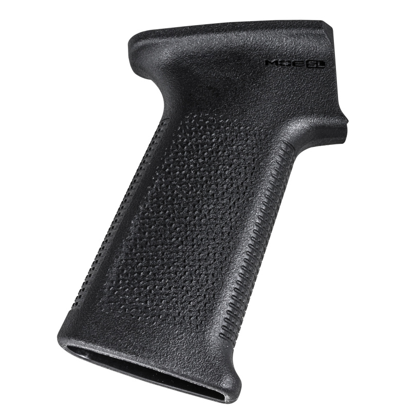 MOE Slim Line Grip, Fits AK-47/74, Black Finish, TSP Texture MAG682-BLK