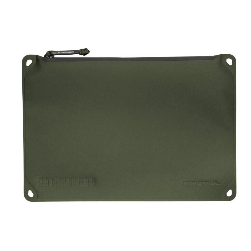 DAKA Pouch, Large, 9"x13", OD Green Polymer Fabric MAG858-315