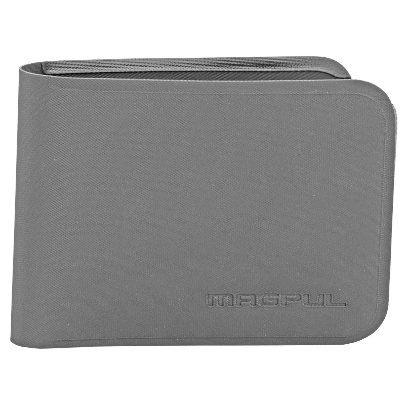 DAKA Bifold Wallet, Gray, 4.125" x 3.05", Polymer MAG906-023
