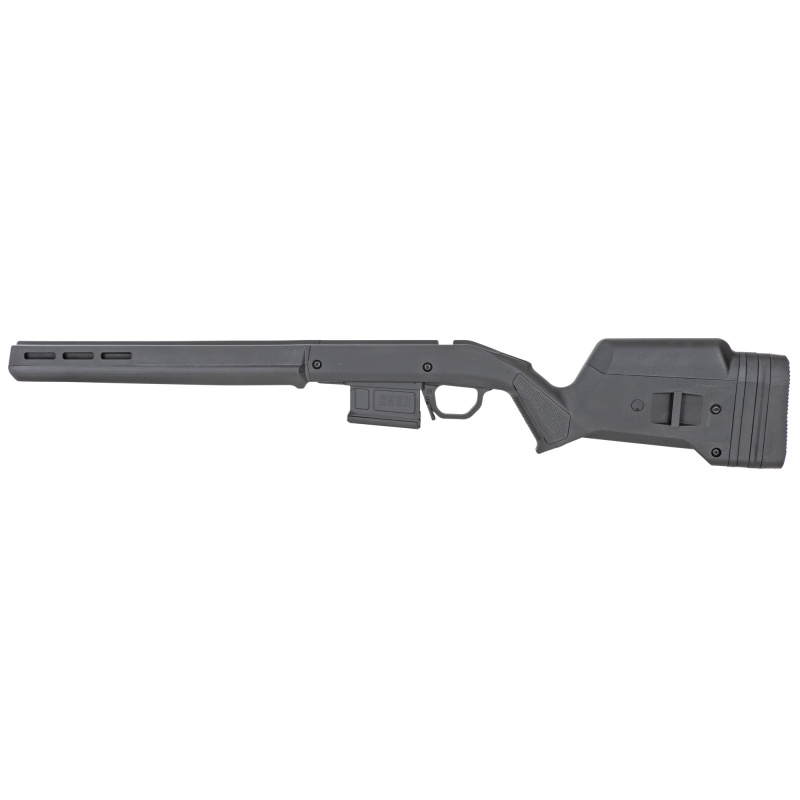 Hunter American Stock, Fits Ruger American Short Action Rifles, Black Polymer MAG931BLK