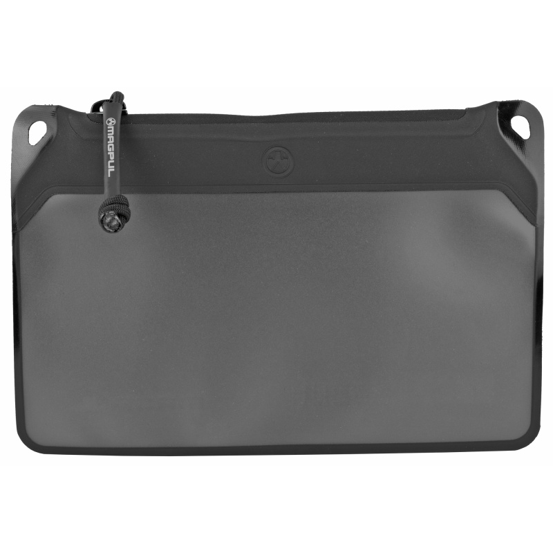 DAKA Window Pouch, Small, 6"x9", Black Polymer Fabric, Window for Easy Organization MAG994-001