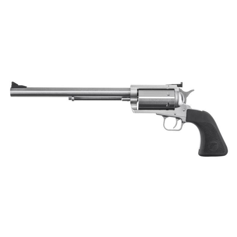 BFR, Single Action, Revolver, Large Frame, 360 Buckhammer, 10" Barrel, Stainless Steel, Black Hogue Grips, Fixed Front and LPA Rear Adjustable Sights, 6 Rounds BFR360