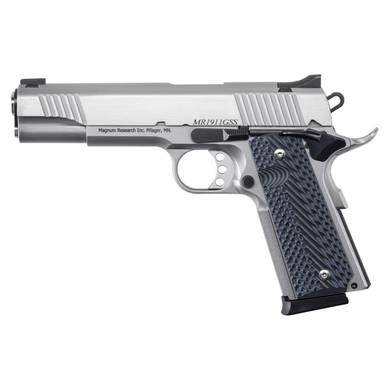 Desert Eagle 1911 G Full-Size .45 ACP 5 Inch Barrel Stainless Steel Finish Fixed Sights 8 Round