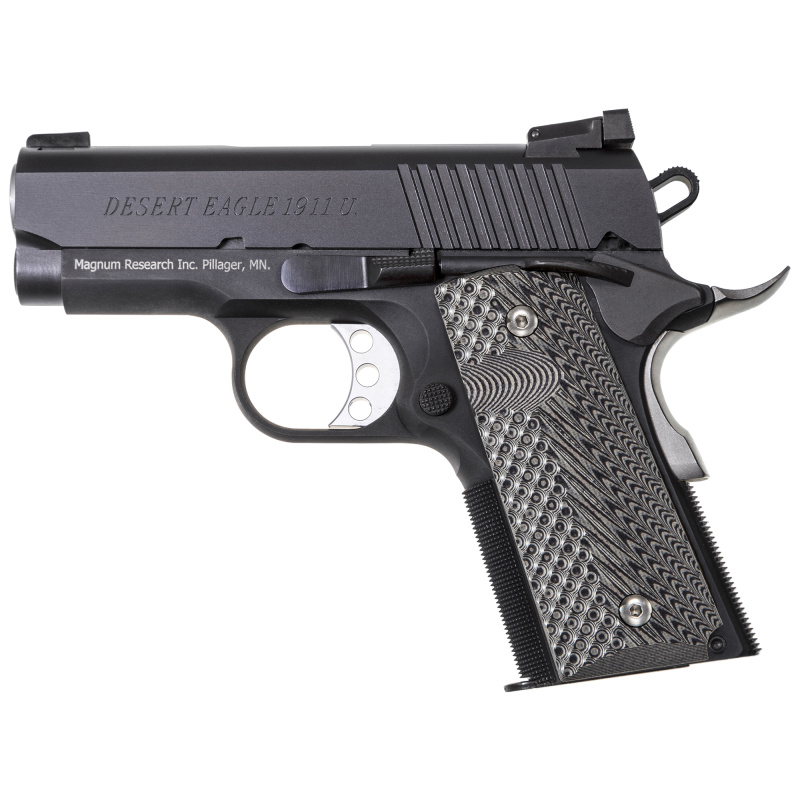 Desert Eagle 1911-U Undercover .45 ACP 3 Inch Barrel Blue Finish 6 Round