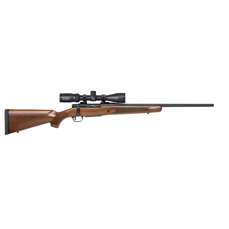 Patriot With Vortex 3-9x40mm Riflescope .243 Winchester 22 Inch Fluted Barrel Matte Blue Finish Walnut Stock 5 Round