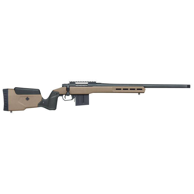 Patriot LR Tactical | 308 Win, 22" Threaded Barrel, Matte Blued Finish, Flat Dark Earth Stock, 5/8"-24 Threading, 7 Rounds 28149