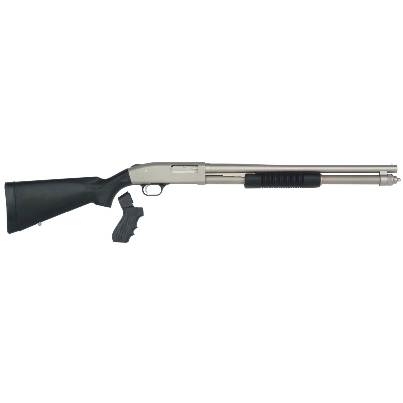 Model 590 Mariner 12 Gauge 20 Inch Plain Barrel Marinecote Finish Black Synthetic Stock 8 Round