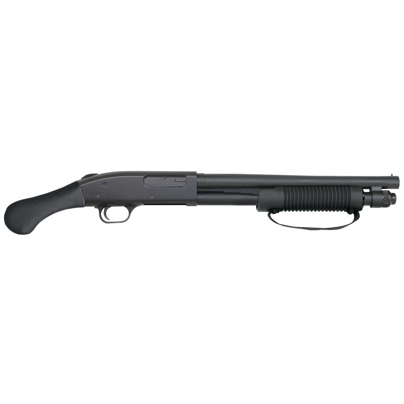 Model 590 Shockwave 12 Gauge 3 Inch Chamber 14 Inch Heavy Walled Barrel Shockwave Raptor Pistol Grip Front Bead Sight Matte Blue Finish 6 Round