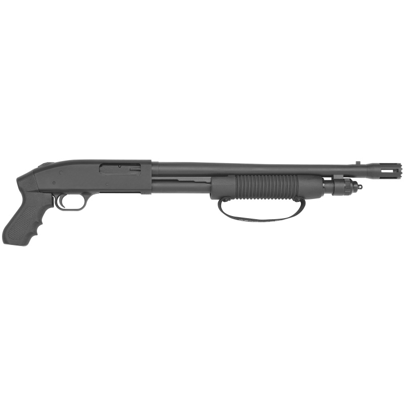590, Cruiser, Pump Action, 12 Gauge, 3" Chamber, 18.5" Cylinder Barrel, Blue Finish, Pistol Grip, 7Rd, Bead Sight 50697