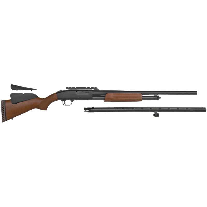 Model 500 Field/Slug Combo 12 Gauge 28 Inch Vent Rib Barrel and 24 Inch Ported Barrel Blue Finish 3 Inch Chamber Dual Comb Wood Stock Honey Satin Finished 5 Round