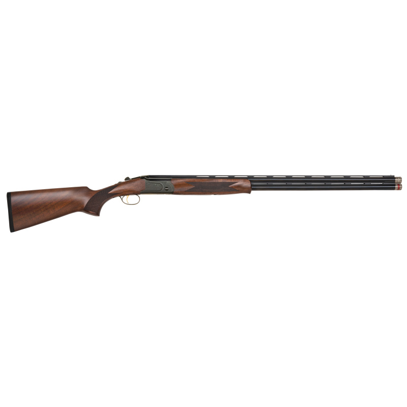 Gold Reserve II Black Label, Over/Under, 20 Gauge, 3" Chamber, 30" Vent Rib Barrel, Scroll Engraved Polished Receivers with Gold Inlay , Polished Blue Barrels, Sport Set Chokes (5 Total), Walnut Stock, Bead Sight, 2 Rounds 75481