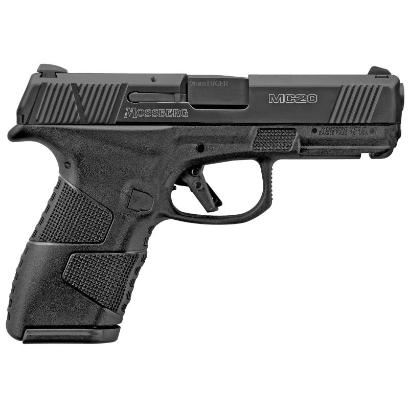MC2C, Semi-automatic Pistol, Compact, 9MM, 3.9" Barrel, Polymer Frame, DLC Finish, Black Color, 3 Dot Sights, Flat Profile Trigger, 2 Mags, 10 Rounds 89013 DISCONTINUED