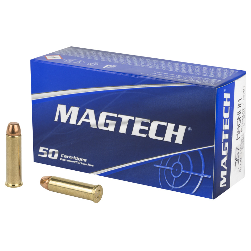 Sport Shooting, 357MAG, 125 Grain, Full Metal Jacket 357Q