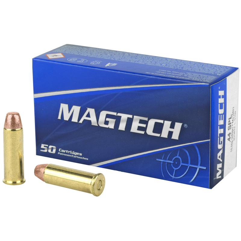 Sport Shooting, 44 Special, 240 Grain, Full Metal Jacket, 50 Round Box 44F