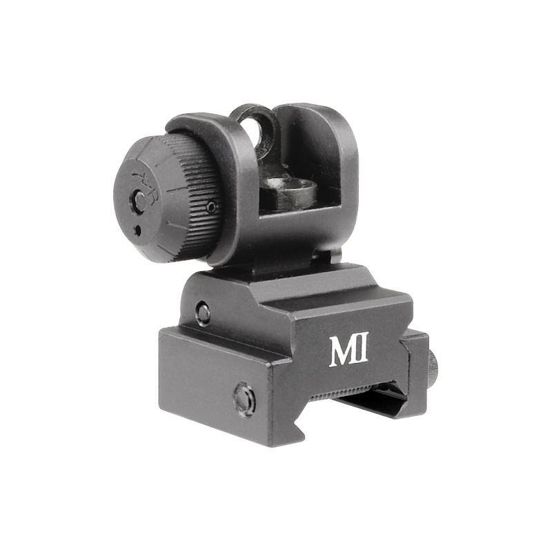 Emergency Flip-Up Rear Sight For AR Style Rifles