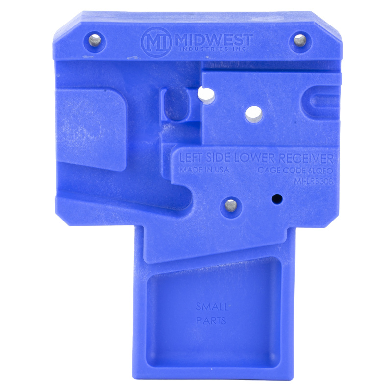 Lower Receiver Block, Polymer Construction, Fits 308 Winchester/762NATO Recevicers, Blue MI-LRB308