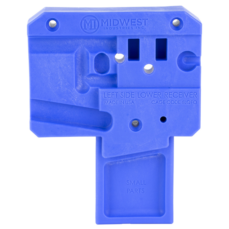Lower Receiver Block, Polymer Construction, Fits 223 Remington/556NATO Receivers, Blue MI-LRB