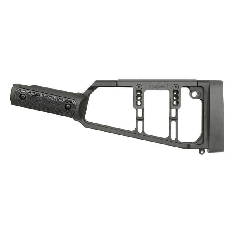 Lever Stock, Straight, Fits Rossi R92 Straight Grip Lever Action Rifles, Anodized Finish, Black MI-LS-RS