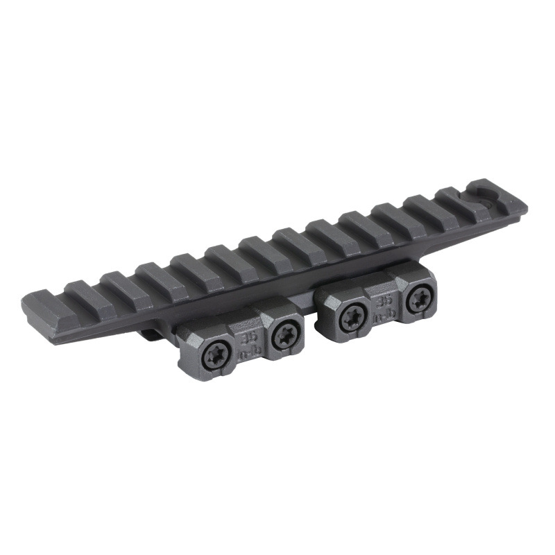 MK2, Mount, Fits 1913 Picatinny Rail Riser, 13 Slot, Anodized Finish, Black MI-MK2-R13