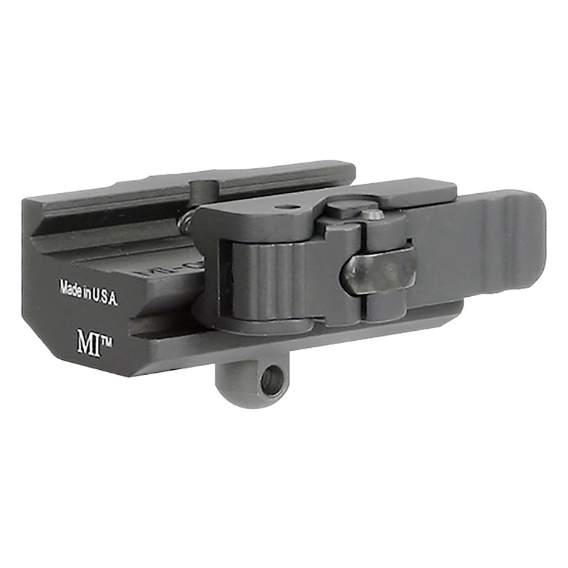 QD Mount, Fits Harris Bi-pod, Black Finish MI-QDBP