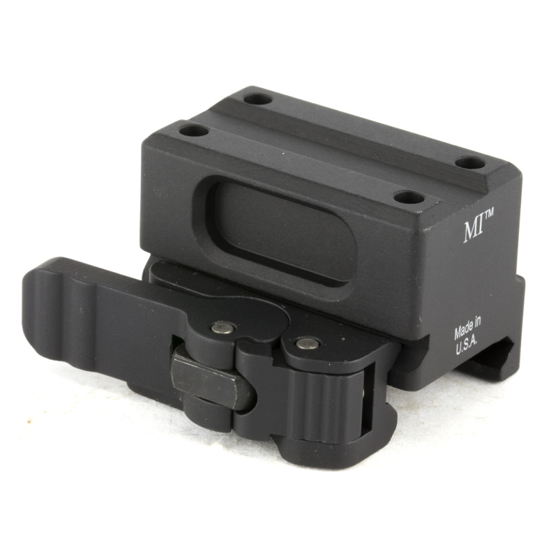 QD Mount, Lower 1/3 Co-Witness, Fits Trijicon MRO, Black Finish MI-QDMRO-1/3
