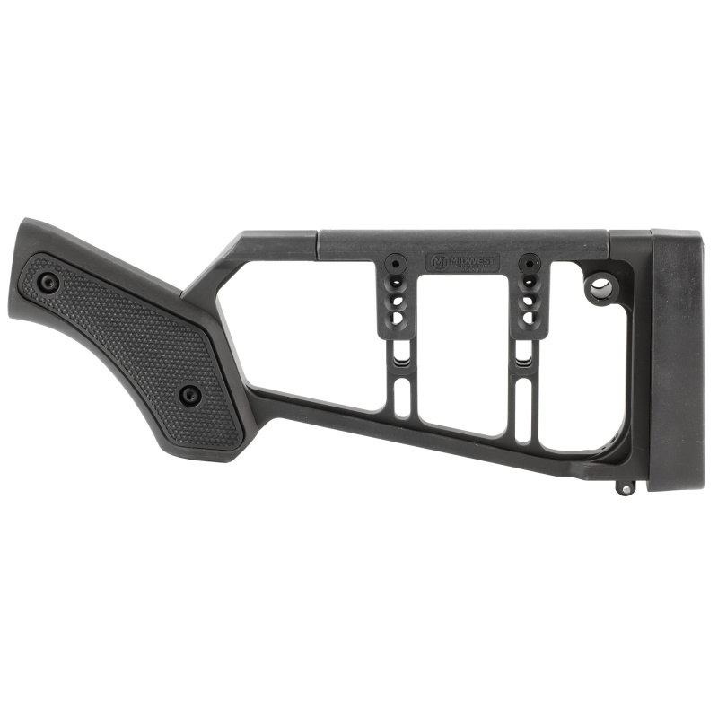 Shotgun Stock, Fits Remington 870, Anodized Finish, Black MI-SG-870