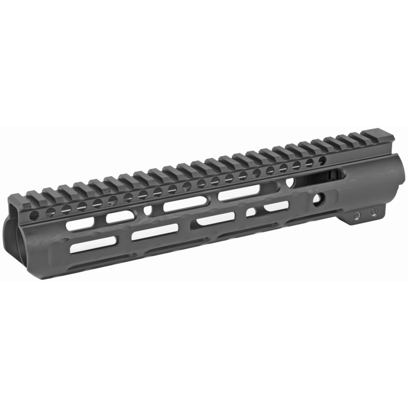 Slim Line Handguard, 10.5" Length, MLOK. Aluminum, Black Anodized Finish, Fits AR Rifles, Includes 5-Slot Polymer Rail MI-SLH10.5