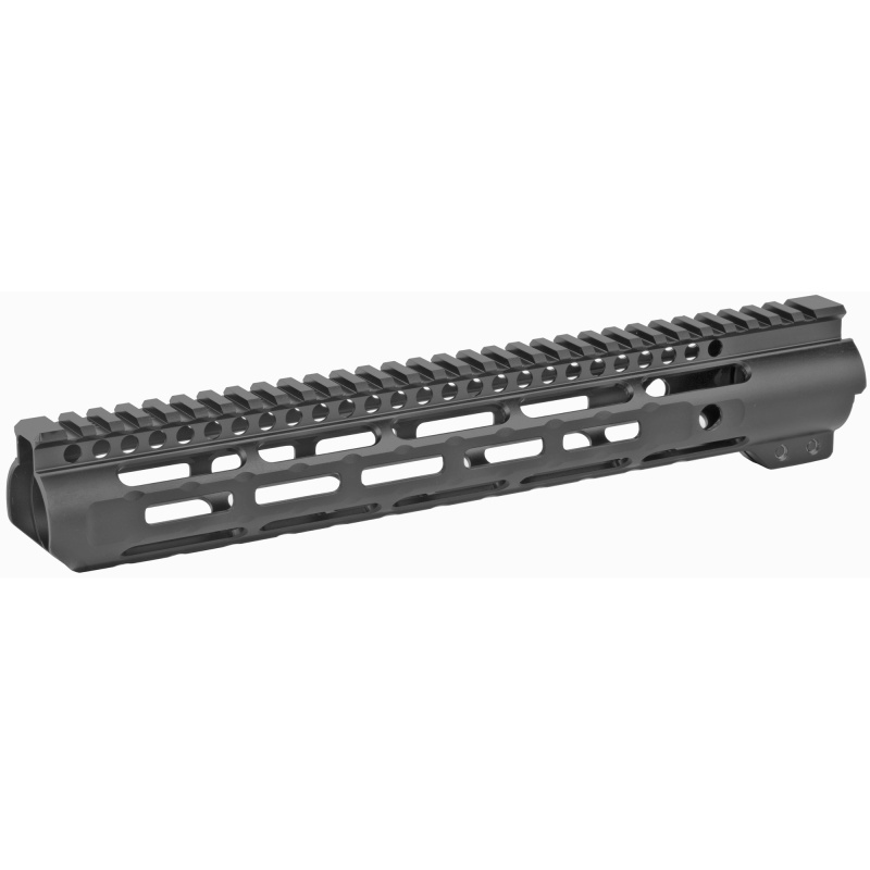 Slim Line Handguard, 12.625" Length, MLOK, Aluminum, Black Anodized Finish, Fits AR Rifles, Includes 5-Slot Polymer Rail MI-SLH12.625
