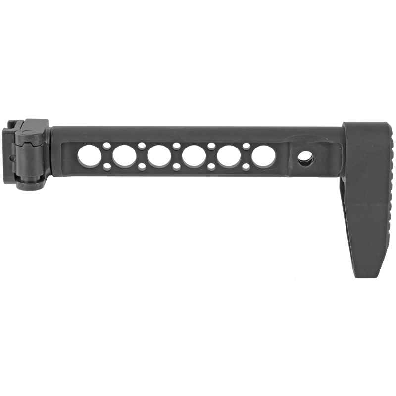 Side Folder w/ Light Weight Stock, Black, Fits Picatinny Rail MI-STAP-SF-LWS