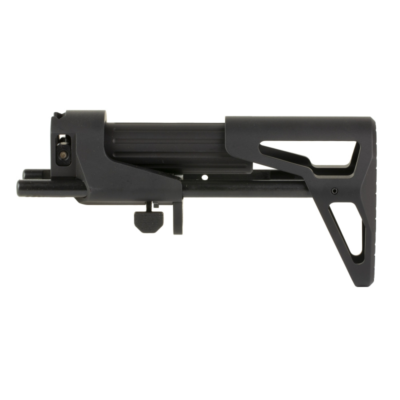 Picatinny Rail Stock, PDW Style, Anodized Finish, Black, Fits Picatinny MXM-48036
