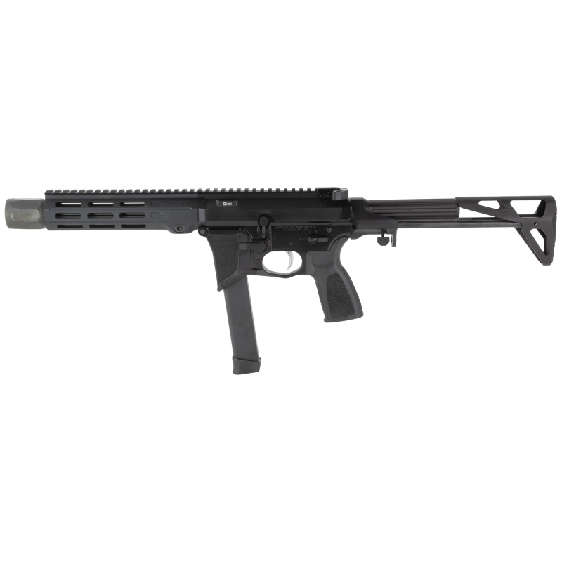 MD9 CQB, Semi-automatic, SBR, 9MM, 5.5", Black, 33 Rounds, M-LOK, Ambidextrous, Cerakote, Maxim SCW MXM-48169