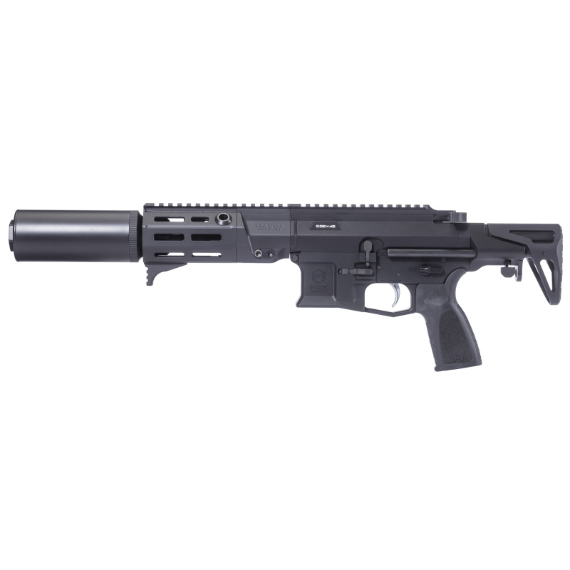 PDX-SD, Semi-automatic Rifle, SBR, 556NATO, 5.5" Threaded Barrel, Cerakote Finish, Black, 30 Rounds, 1 Magazine, Includes DSX Suppressor MXM-49704