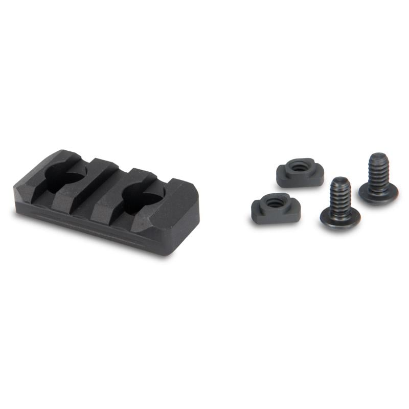 Picatinny Rail Mount Black 3 Slot TRL-MLOK-STD-3