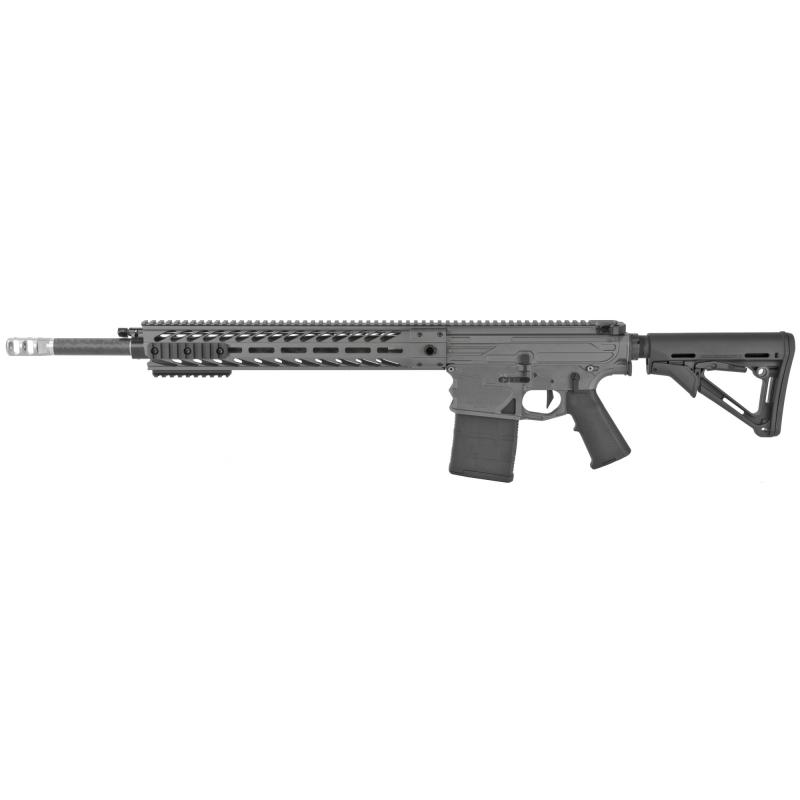 Executive Order, Semi-Auto Rifle, 6.5 Creedmoor, 20" Carbon Fiber Barrel, Lightweight Billet Receiver Set, Tungsten Cerakote, Ambi Controls, NEMO Lightweight Handguard, Geissele Trigger SD-E, NEMO Recoil Reduction Carrier, Ergo Grip, Magpul 20 Round Gen3
