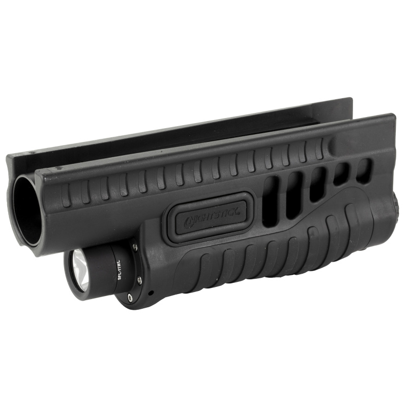 SFL-11WL, Nightstick FlashLight, Fits Mossberg 500/590/Shockwave, Black, Includes 2 CR213A SFL-11WL