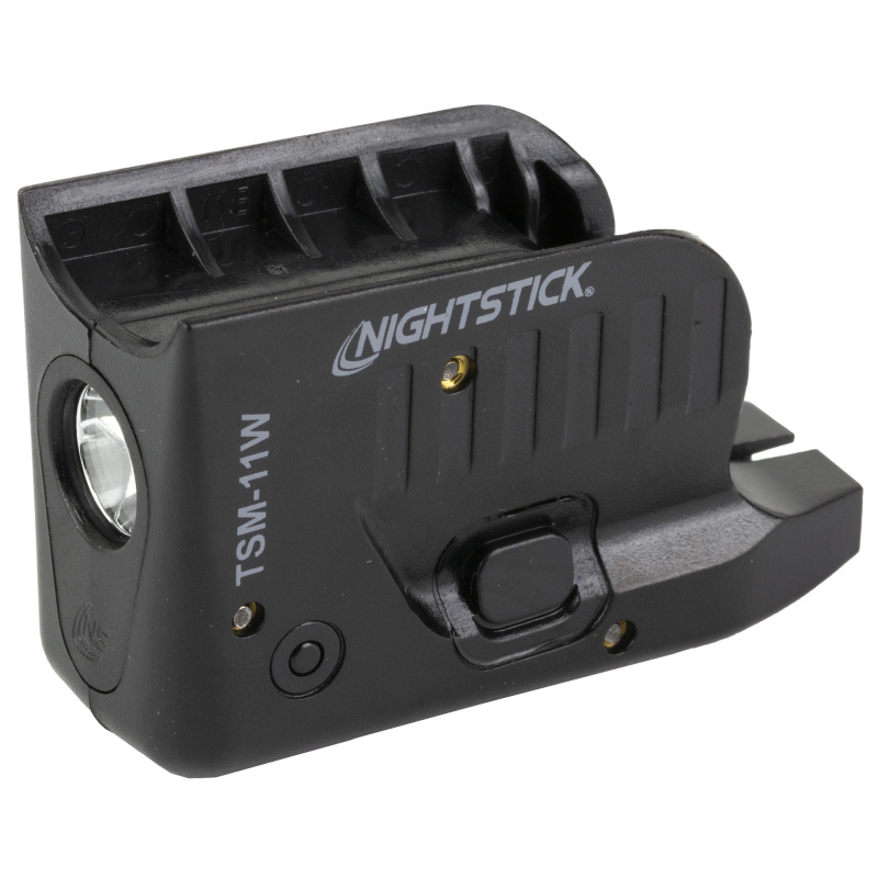 TSM-11W, Subcompact Tactical Weapon-Mounted Light, Fits Glock 42/43/43X/48, 150 Lumens, Black, Rechargeable Battery TSM-11W