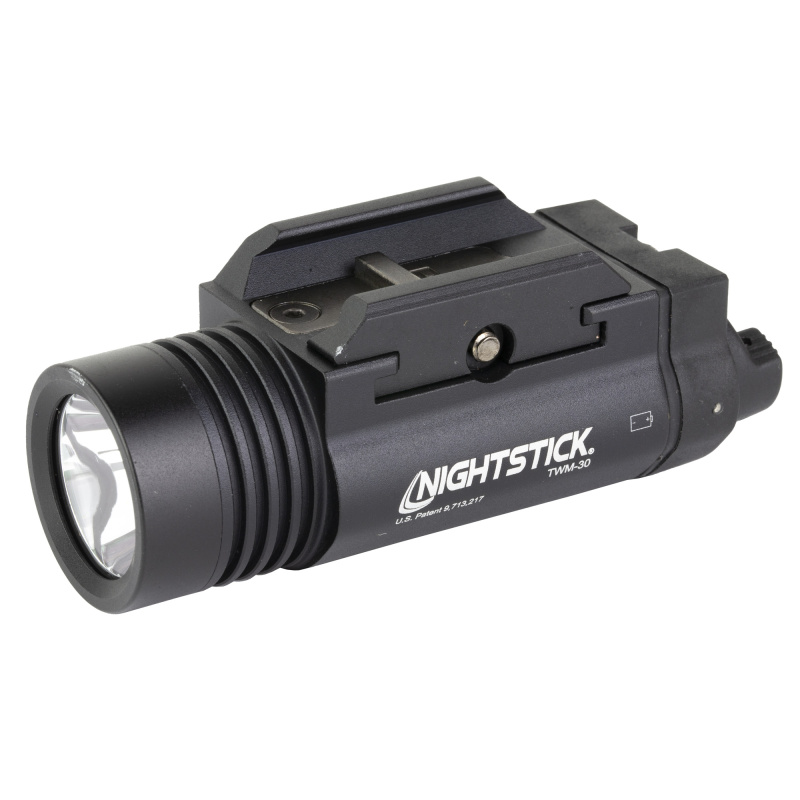 TWM-30, Tactical Weapon-Mounted Light, 1,200 Lumens, 9,379 Candela, Black, 1.75 Hours of Runtime, IP-X7 Waterproof TWM-30