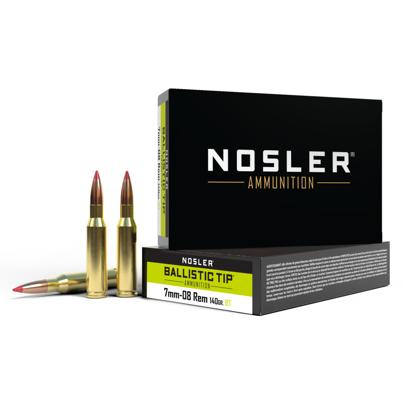 Ballistic Tip Hunting 7mm-08 Remington 140 Grain Ballistic Tip