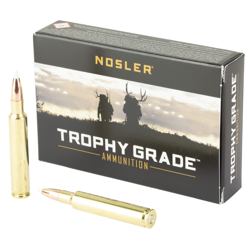 Trophy, 280 Ackley Improved, 160 Grain, AccuBond, 20 Round Box 60076