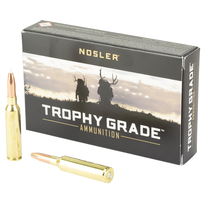 Trophy Grade, 7MM PRC, 160 Grain, AccuBond Bullet, 20 Round Box 61242