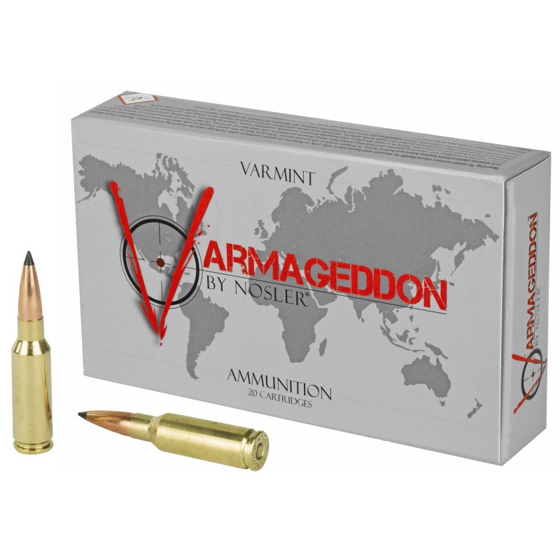 Varmageddon, 6.5 Grendel, 90 Grain, Flat Base Tipped, 20 Round Box 65182