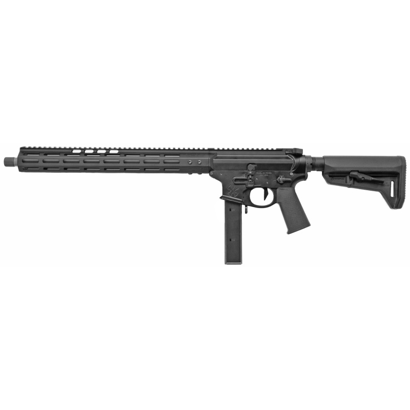 Gen 4, Semi-automatic, AR, 9MM, 16", Black Finish, SL-K Stock, 32Rd, NSR-15 MLOK Handguard, Geissele Airborne Charging Handle, Geissele MCX Trigger, STS Ambi Selector, A5H4 Buffer, MOE-K Grip, 1/2x28 Thread Protector 02000833