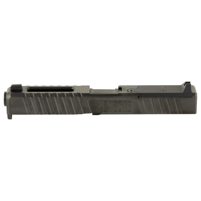 DM Slide, Noveske Barrel, DLC Finish, Black, Direct Mount Optics Ready, For Glock 17 Gen 3, Includes Noveske End Plate, Cover Plate w/Rear Sight, Front Sight 03002704