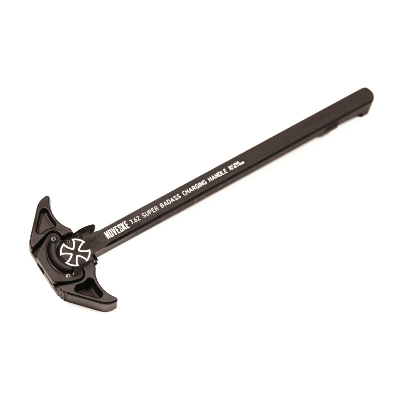 Ambidextrous Super Badass Charging Handle, 7.62, Geissele, Black Finish 05000901