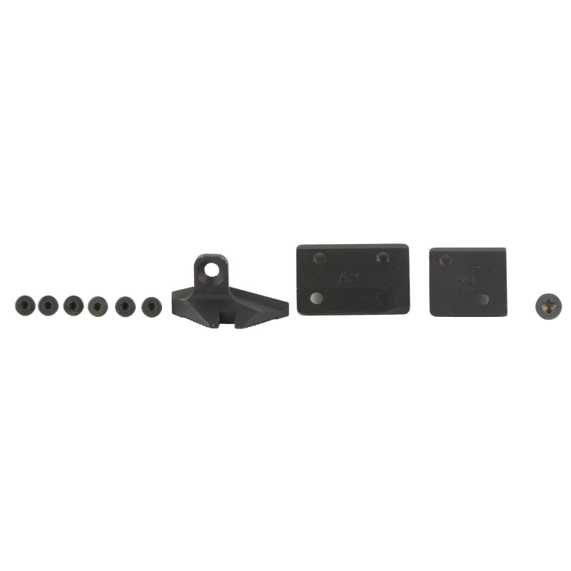 DM Slide, DLC Finish, Black, Forward Mounted Rear Sight, For Use With AimPoint ACRO, Fits Noveske Direct Mount Slide, Includes ACRO Mounting Plates 05002701