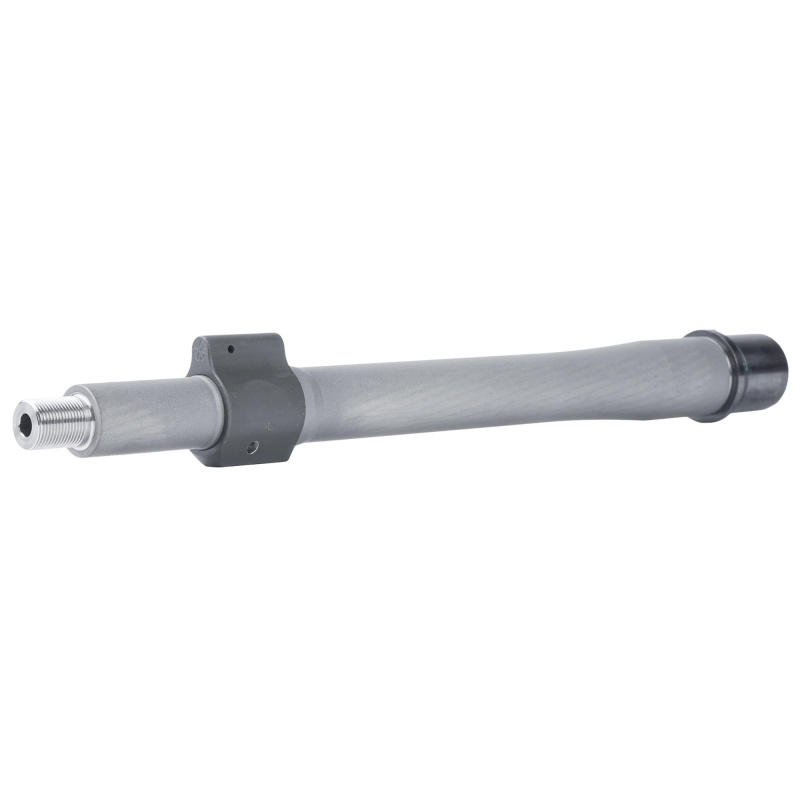 Infidel, Rifle Barrel, 5.56 NATO, 13.7" Stainless Steel Barrel, 1/2X28 Thread Pitch, Fits AR15, Bead-Blasted Finish, Silver, 1:7" Twist Rate, Mid-Length Gas System, Pinned Low-Profile Gas Block, Headspaced Bolt, Includes Gas Tube 07000071